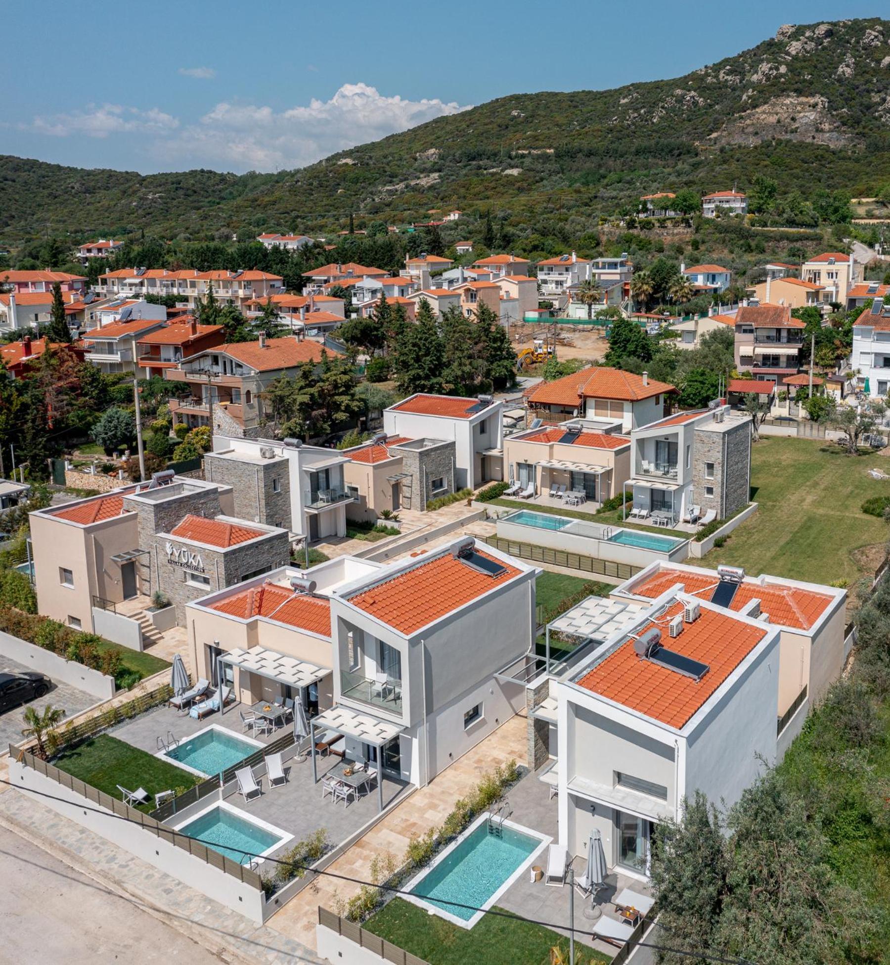 Yuka Villas Collection Nea Iraklitsa Eksteriør bilde